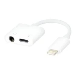 Adaptateur Lightning / USB-C et Jack EDENWOOD Blanc