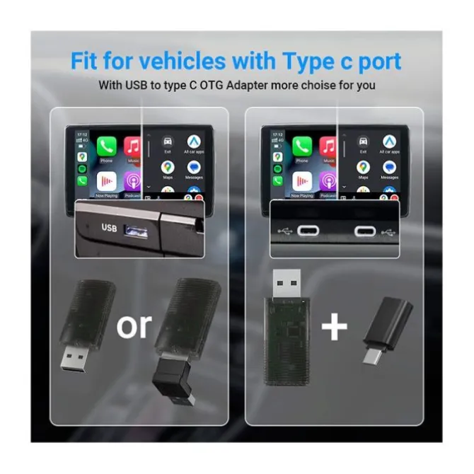 Adaptateur TECHNNAX USB Carplay android
