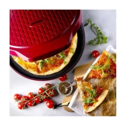 Appareil à pizza DOMO MY EXPRESS rouge 30cm