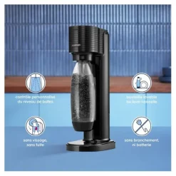 Appareil à soda SODASTREAM GAIA noir
