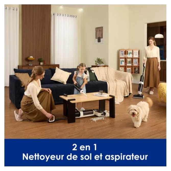Aspirateur laveur TINECO Floor One Switch i5