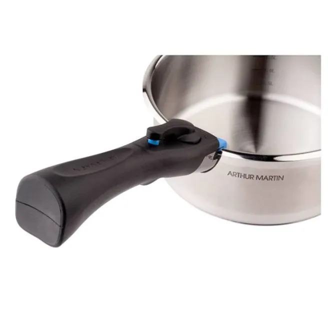 Batterie de cuisine ARTHUR MARTIN inox 10 pièces