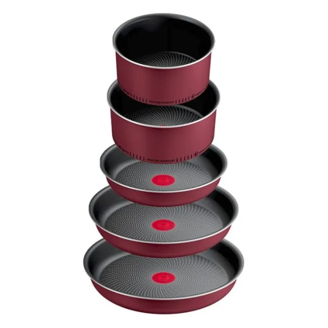 Batterie de cuisine 10 pièces TEFAL INGENIO simply cook