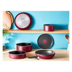 Batterie de cuisine 10 pièces TEFAL INGENIO simply cook