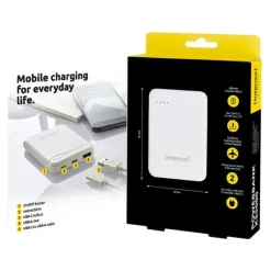Batterie externe INTENSO 5 000 mAh Blanche