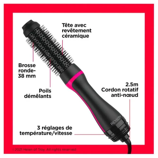 Brosse soufflante REVLON one step RVDR5292e