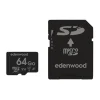 Carte Mémoire micro SD 64 Go EDENWOOD + Adaptateur – Grande Capacité et Polyvalence