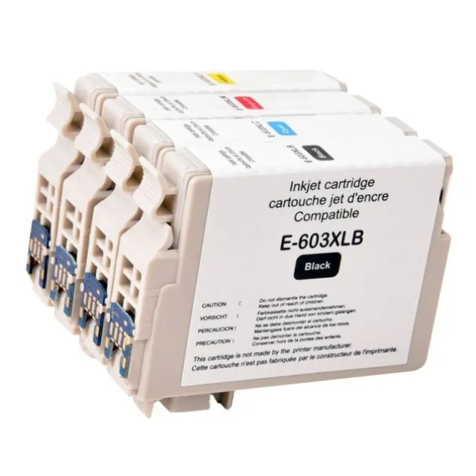 Cartouche d'encre ELECTRO DEPOT compatible Epson E 603 XL noir et couleurs - Etoile de mer