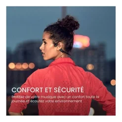 Casque Bluetooth à conduction osseuse SHOKZ OPENRUN Noir