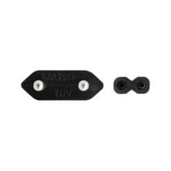 Câble alimentation secteur EDENWOOD 2 broches noir