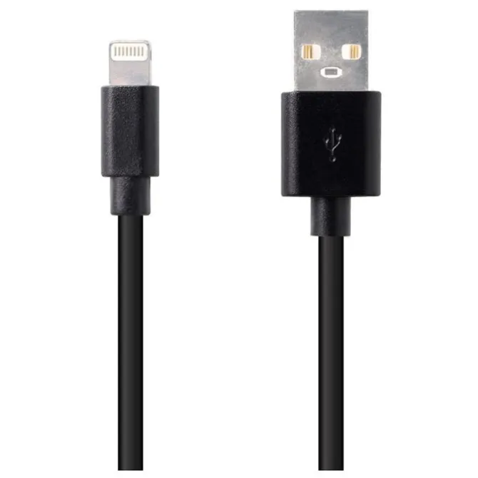 Câble Lightning / USB EDENWOOD 2,5M Noir Certifié APPLE