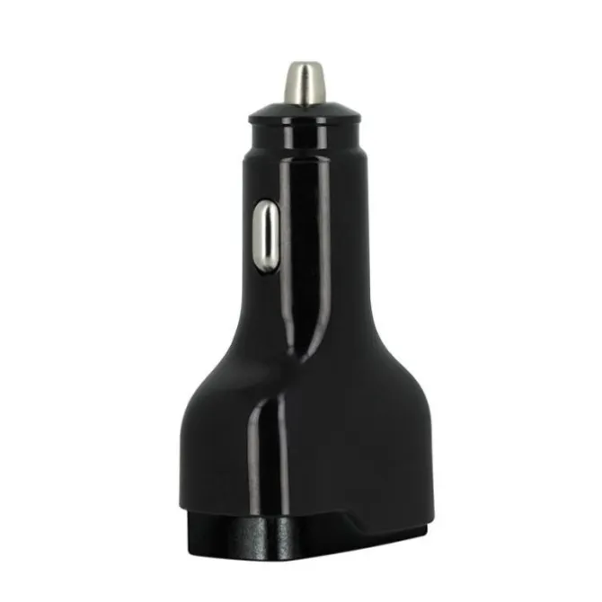 Chargeur allume cigare 2 ports USB-C et USB EDENWOOD 83W et + Câble USB-C / USB-C 1M Noir
