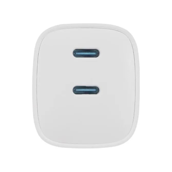 Chargeur secteur 2 ports USB-C EDENWOOD 45W Blanc
