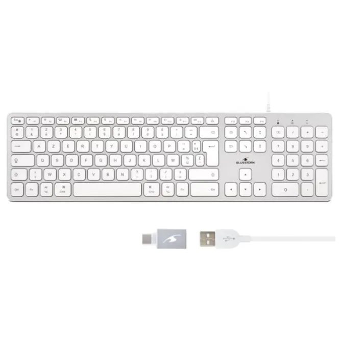 Clavier BLUESTORK filaire pour Mac