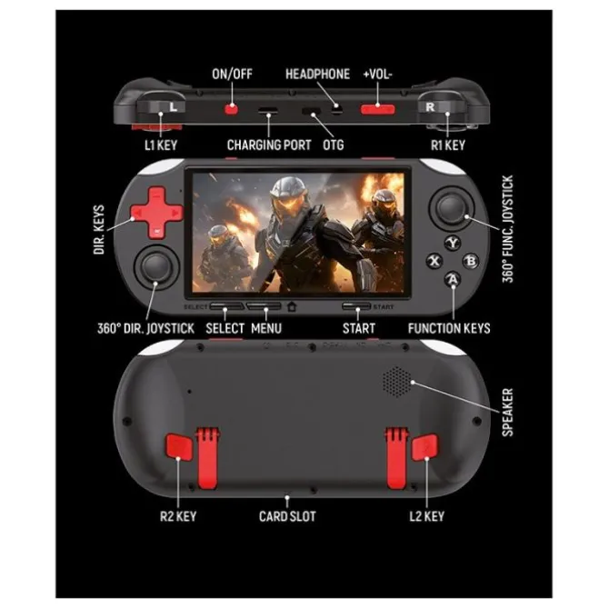 Console portable AMSTRAD PLAYCORE évolutive