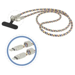 CORDON + CABLE DE CHARGE USB C LIGHTNING 1M20