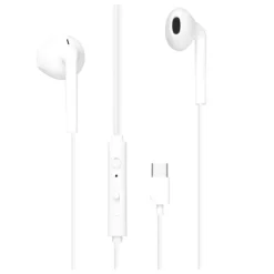 Ecouteurs filaires TNB USB C Blancs