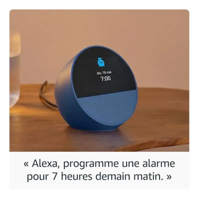 Enceinte AMAZON ECHO SPOT Blanche