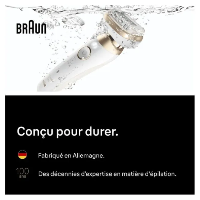 Epilateur BRAUN SILK EPIL 9 FLEX SES9-011 3D