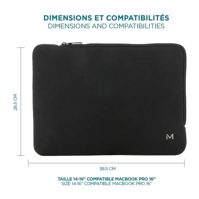 Housse pour PC de 14 à 16" MOBILIS Skin Sleeve