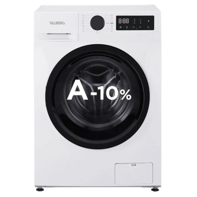 Lave-linge hublot 10kg VALBERG WF 1014 A-10 W566C