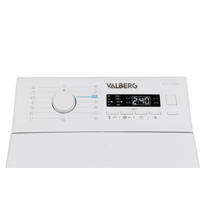 Lave-linge top 6 kg VALBERG WT 612 A W566C