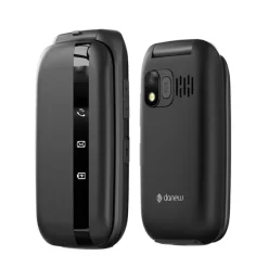 Mobile DANEW K43 4G à clapet Noir