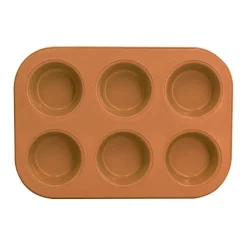 Moule MENASTYL 6 muffins 26x18 cm céramique