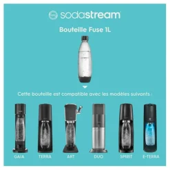 Pack de 2 bouteilles SODASTREAM lave-vaisselle