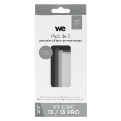 Pack de 3 Films de protection WE APPLE iPhone 13/13 Pro