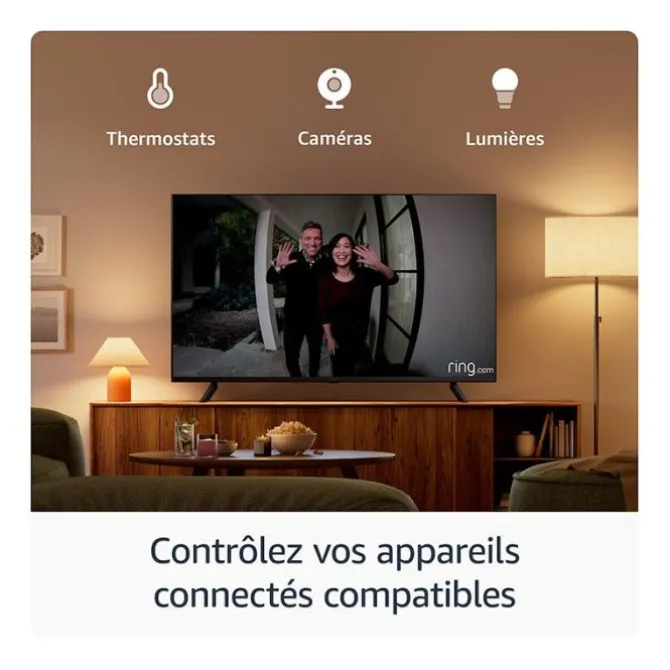Passerelle Multimédia FIRE STICK TV AMAZON 4K SELECT 2025 avec télécommande