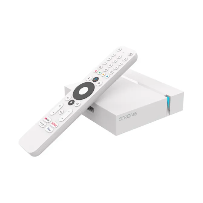 Passerelle Multimédia STRONG LEAP S3+ V2 Google TV box UHD 4K