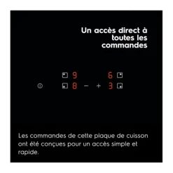 Plaque de cuisson vitrocéramique ELECTROLUX LRR6430CK