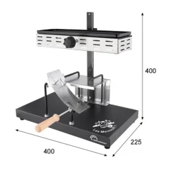 Raclette LITTLE BALANCE traditionnelle 1/2 meule - LB8752