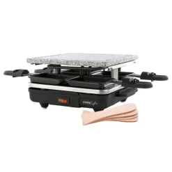 Raclette multifonctions COSYLIFE 4 personnes + pierre CL-R4P2