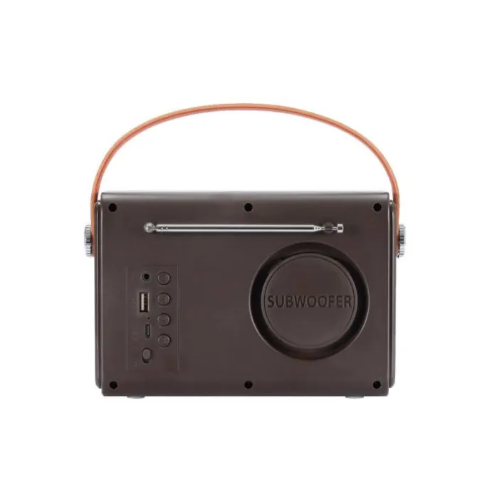 Radio HALTERREGO vintage marron