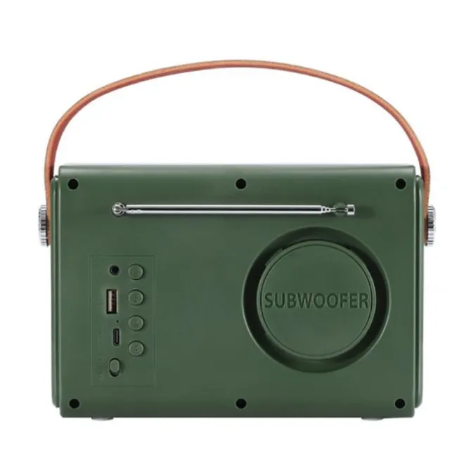 Radio HALTERREGO vintage vert