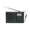 Radio à pile WE WERADPILBL Noire