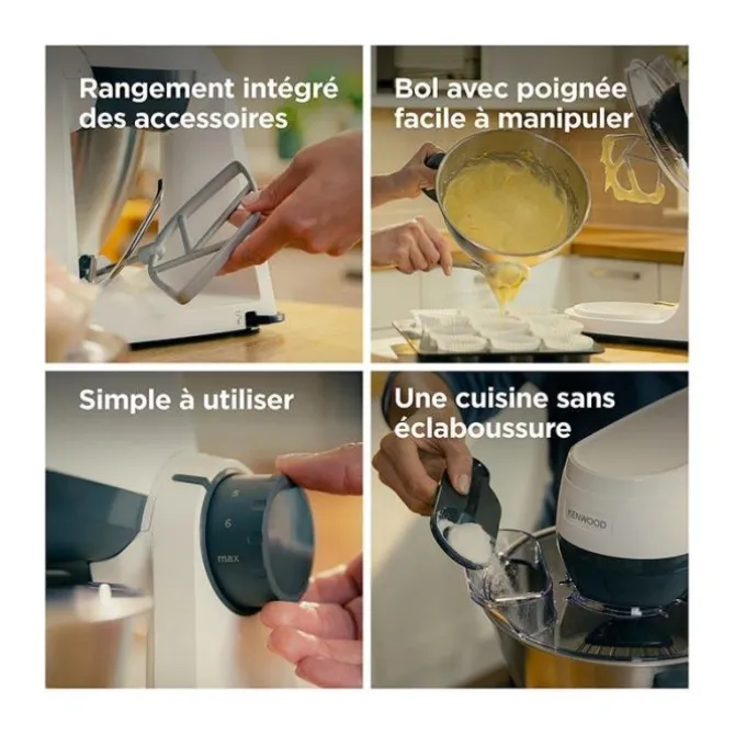 Robot pâtissier KENWOOD KHC30.000WH