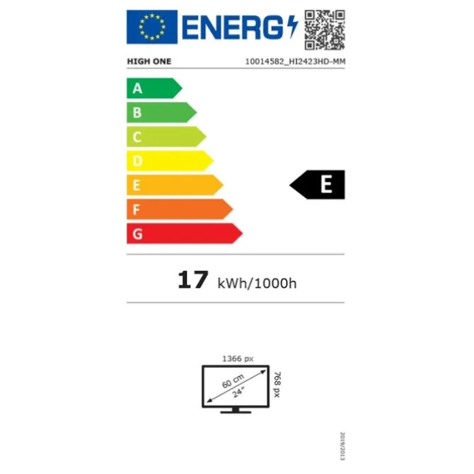TV 24" HIGH ONE HI2423HD-MM 12 Volts