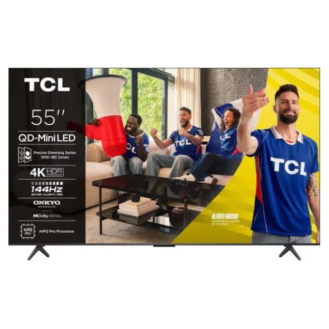 TV MINILED 55" TCL 55MQLED75K 144Hz