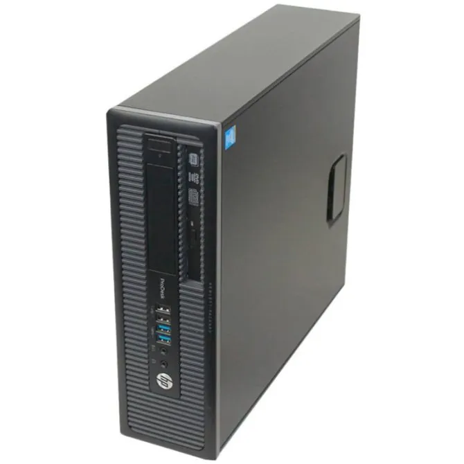 Unité Centrale HP 800 G2 SFF - i3/8Go/120Go SSD + 500Go - Reconditionné Grade ECO