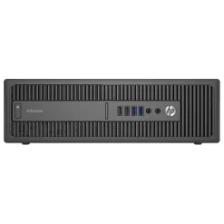 Unité Centrale HP 800 G2 SFF - i3/8Go/120Go SSD + 500Go - Reconditionné Grade ECO